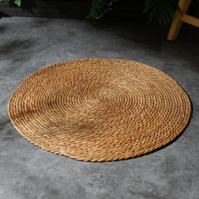 Rattan Cat Scratcher Mat - Sofa Protector & Nail Care Solution