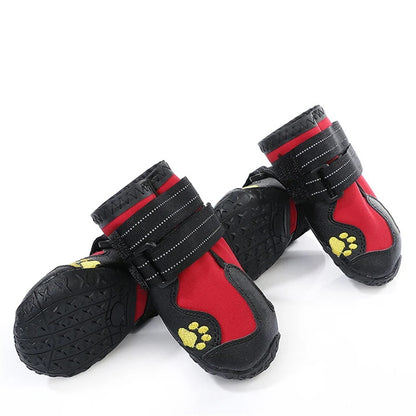 Waterproof Dog Boots - Warm, Reflective, Anti-Slip Footwear