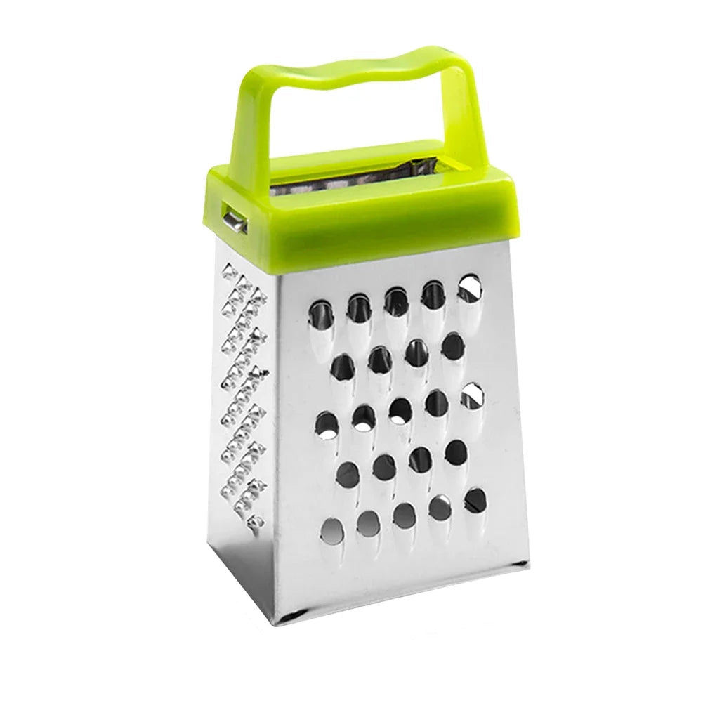 Stainless Steel 4-Sided Grater - Multipurpose Kitchen Tool