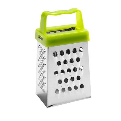 Stainless Steel 4-Sided Grater - Multipurpose Kitchen Tool