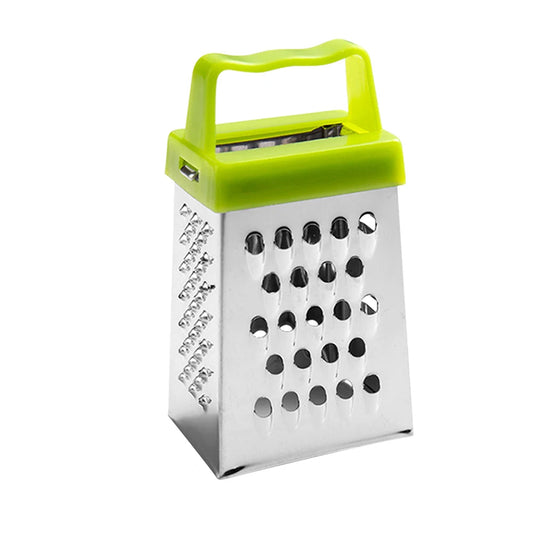 Stainless Steel 4-Sided Grater - Multipurpose Kitchen Tool