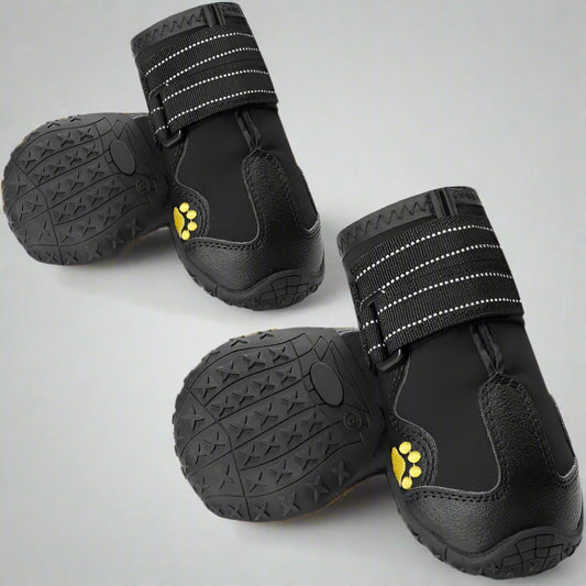 Waterproof Dog Boots - Warm, Reflective, Anti-Slip Footwear