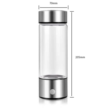 Hydrogen-Rich Water Cup - 420ml Antioxidant Generator Bottle