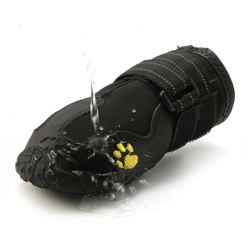 Waterproof Dog Boots - Warm, Reflective, Anti-Slip Footwear